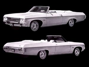Chevrolet Impala 350 Convertible 1970 года
